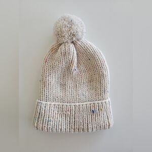 Winter Hat with PomPom 100% wool Handmade